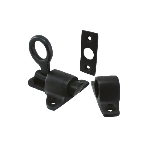 AUTOMATIC SPRING LOADED BOLT LATCH - BRASS MOD. 6263 