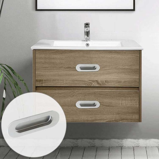 [WFH203] FLUSH PULL HANDLE - STAINLESS STEEL MOD. WFH203 