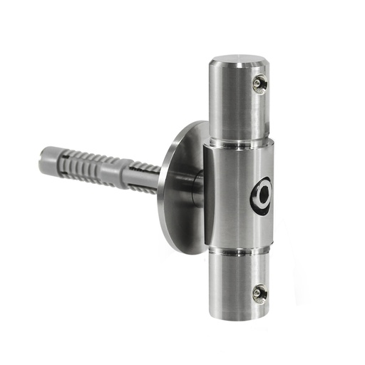[JK15011] WALL-MOUNTED 2-WAY TRACK CONNECTOR MOD. JK15011