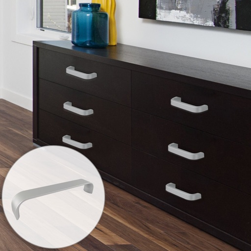 SUIZA CABINET HANDLE - ALUMINUM - MOD. EM031