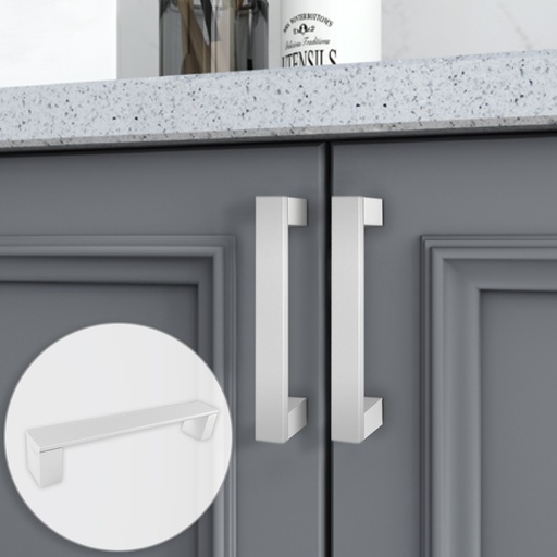 INGLATERRA CABINET HANDLE - ALUMINUM MOD. EM015