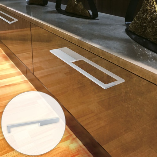 [EM137-256-HAWAI] HAWÁI CABINET HANDLE - ALUMINUM MOD. EM137