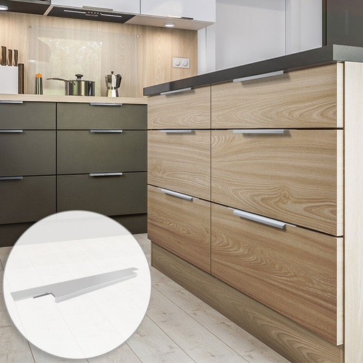 ARUBA CABINET HANDLE - ALUMINUM MOD. F-ARUBA