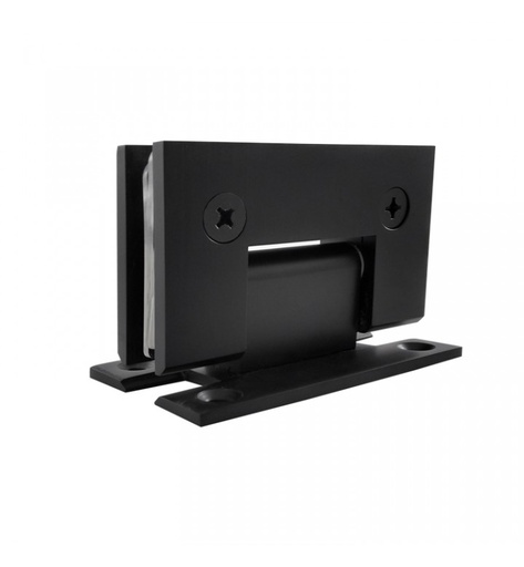 90° WALL MOUNT &quot;H&quot; BACK PLATE HINGE - SOLID BRASS - MOD. VTR-101A