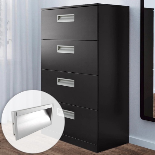 RUSIA FLUSH PULL HANDLE - ALUMINUM MOD. EM030