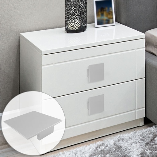 [EM145-32-PUERTORICO] PUERTO RICO CABINET KNOB - ALUMINUM - MOD.EM145
