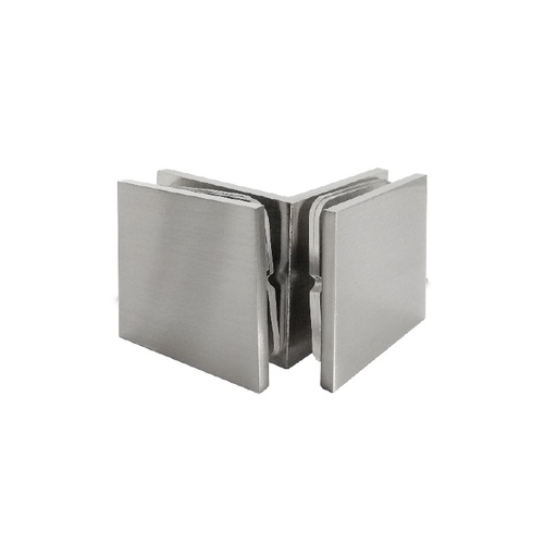 90º STANDARD GLASS-TO-GLASS CLAMP - SOLID BRASS MOD. VTR-872