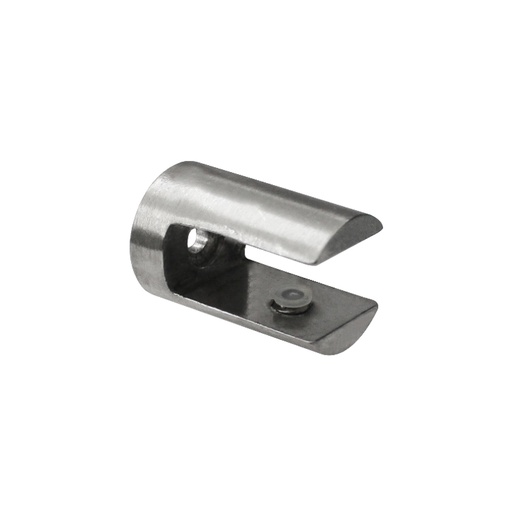 GLASS SHELF SUPPORT FOR 3/8&quot; GLASS - STAINLESS STEEL MOD.35