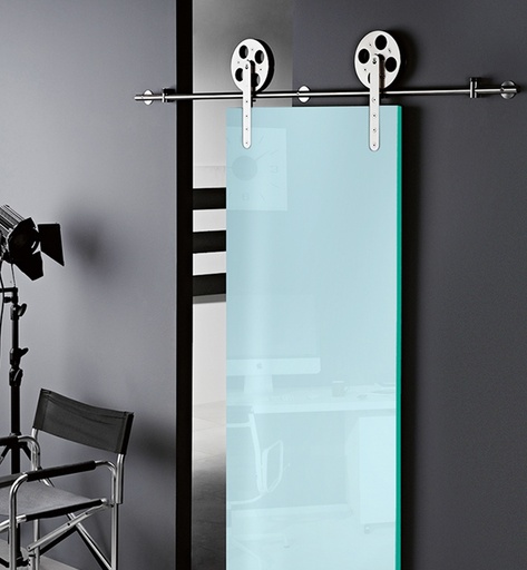 [JK15203] &quot;MOVIE&quot; BARN DOOR SYSTEM - 440 LBS MOD. JK15203