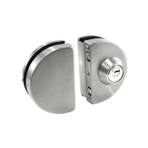[VTR-570] ROUND CENTER LOCK AND KEEPER - STAINLESS STEEL MOD. VTR-570