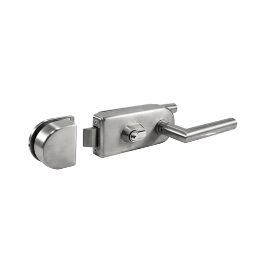 [JC002SS] PATCH FITTING LOCK - 304 STAINLESS STEELL MOD. JC002SS