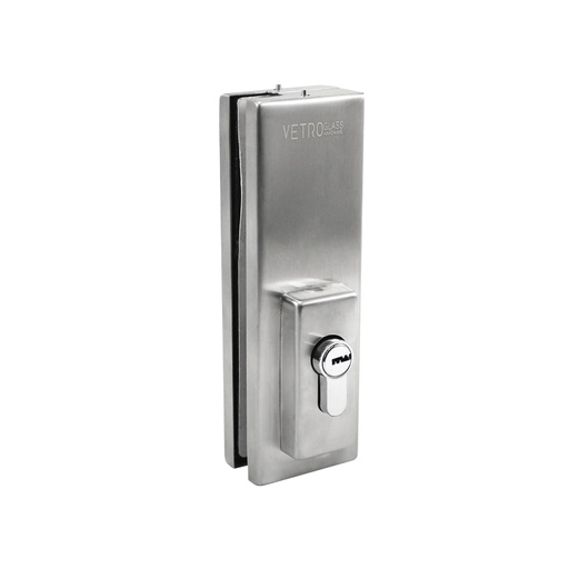 [PF-2001] EUROPEAN PATCH DOOR LOCK - 304 STAINLESS STEEL MOD. PF-2001