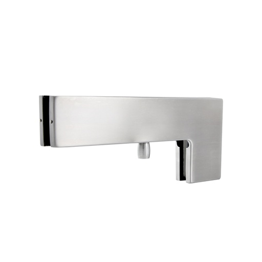 [PF-1007] SIDELITE TRANSOM &quot;L&quot; PATCH FITTING WITH INSERT - STAINLESS STEEL MOD. PF-1007
