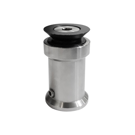 [CY-6301] 2” GLASS CONNECTOR - STAINLESS STEEL MOD.CY-6301