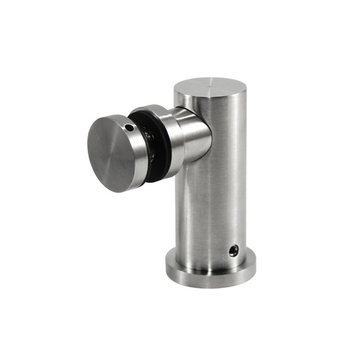 [CY-634] 2-5/8” GLASS CONNECTOR - STAINLESS STEEL MOD.CY-634