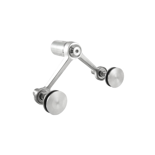 [SP-002] 2-WAY &quot;V&quot; GLASS SPIDER FITTING - STAINLESS STEEL MOD.SP-002