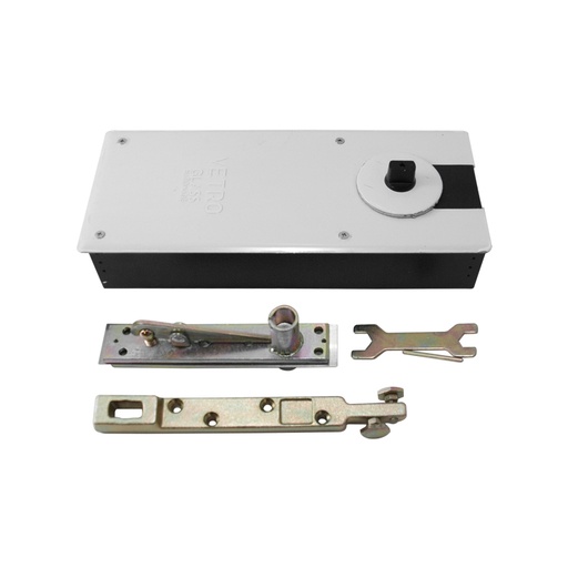[VS-8888] FLOOR MOUNTED DOOR CLOSER - CAPACITY: 440 LBS - STAINLESS STEEL MOD. VS-8888