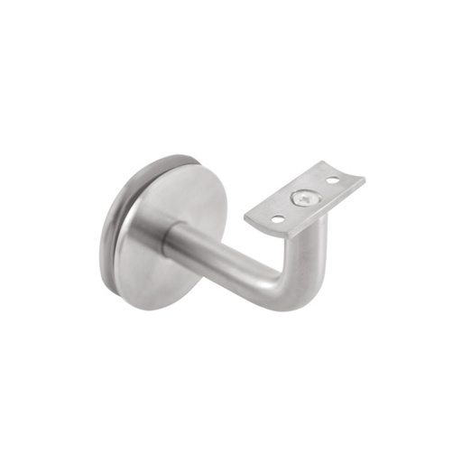 [JP012SS] GLASS-MOUNTED HANDRAIL BRACKET - 304 STAINLESS STEEL MOD.JP012SS