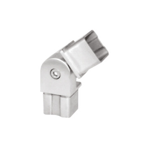 [CY-322] SQUARE ADJUSTABLE ELBOW-CONNECTOR - 304 STAINLESS STEEL MOD.CY-322