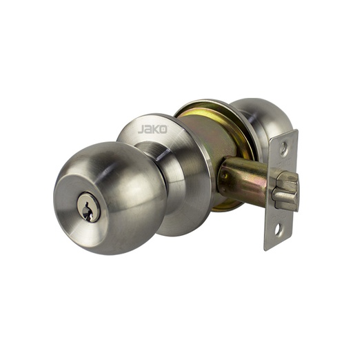 DOOR KNOB LOCK - STAINLESS STEEL MOD. PJ
